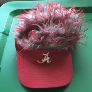 Alabama fake hair visor